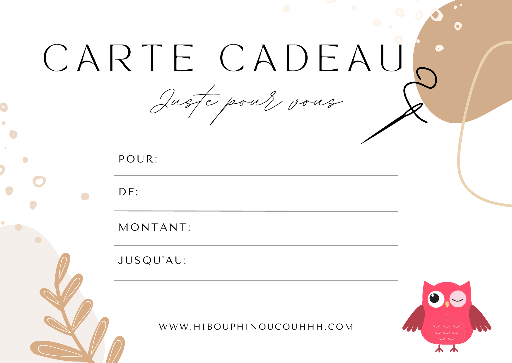Carte cadeau