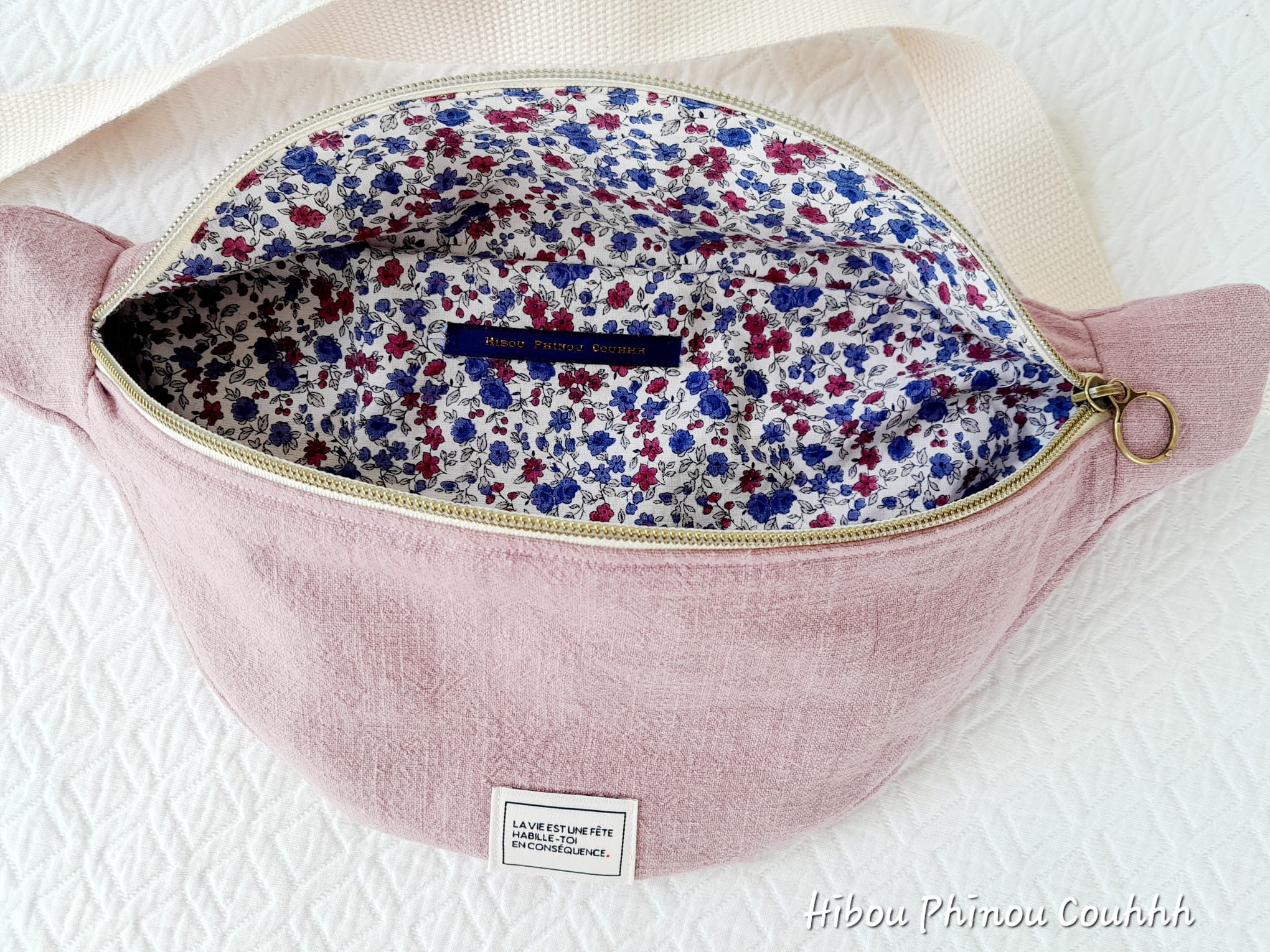 Sac banane collection lin lavé